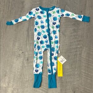 Birdie Bean baby zipper footie 12-18 month